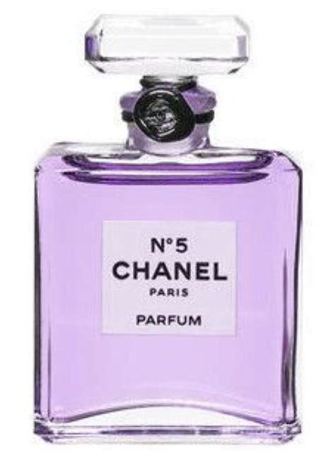 chanel perfume purple bottle